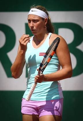 - PARIS, FRANCE: Belgian Yanina Wickmayer pictured during a training ahead of the Roland Garros tennis tournament in Paris, France, Friday 22 May 2015. The Roland Garros Grand Slam takes place from 24 May to 07 June 2015. VIRGINIExLEFOUR  x04628675x
