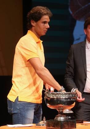 - PARIS, FRANCE: Spanish Rafael Nadal pictured during the drawing ahead of the Roland Garros tennis tournament in Paris, France, Friday 22 May 2015. The Roland Garros Grand Slam takes place from 24 May to 07 June 2015. VIRGINIExLEFOUR  x04628699x