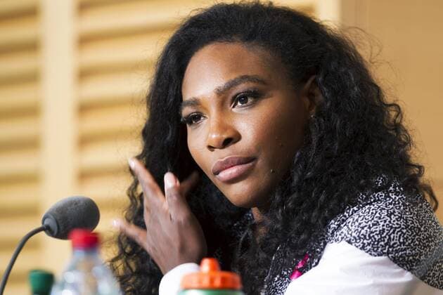 TENNIS - WTA Tennis Damen French Open 2015 PARIS,FRANCE,22.MAY.15 - TENNIS - WTA World Tour, Grand Slam, Roland Garros, French Open, press conference PK Pressekonferenz Image shows Serena Williams (USA). GEPAxpictures xMatthiasxHauer