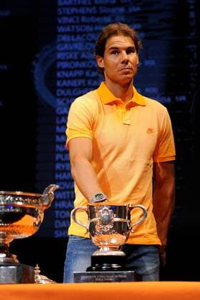Rafael Nadal (ESP) TENNIS : Roland Garros 2015 - Internationaux de France - 22 05 2015 TennisMagazine Panoramic 
