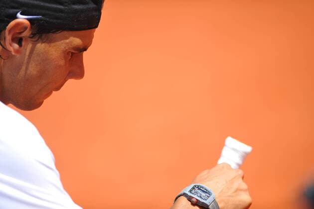 Rafael Nadal (Esp) TENNIS : Tournoi de Roland Garros 2015 - 22 05 2015 TennisMagazine Panoramic 