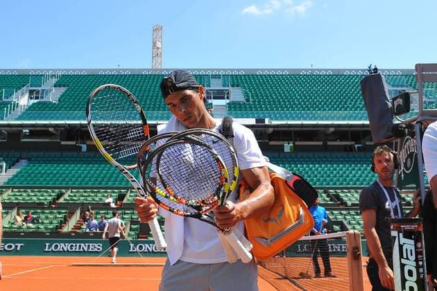 Rafael Nadal (Esp) TENNIS : Tournoi de Roland Garros 2015 - 22 05 2015 TennisMagazine Panoramic 