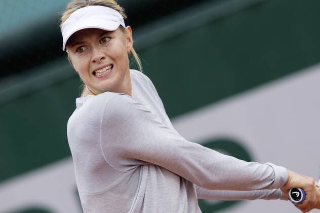 TENNIS - WTA Tennis Damen French Open 2015 PARIS,FRANCE,23.MAY.15 - TENNIS - WTA World Tour, Grand Slam, Roland Garros, French Open, training. Image shows Maria Sharapova (RUS). GEPAxpictures xMatthiasxHauer