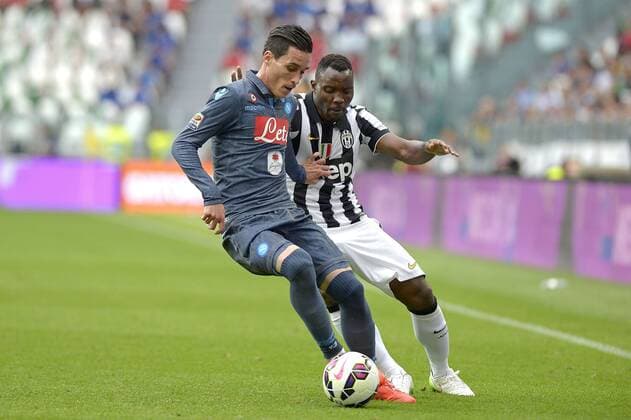 Jose Callejon Napoli, Kwadwo Asamoah Juventus Turin , - 23-05-2015, , Football Calcio 2014 2015 serie A ITA Football , Juventus Turin - Napoli SSC , Foto FilippoxAlfero Insidefoto filippoxalfero