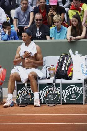 Roland Garros 2015 , ambient, day for kids, Rafael Nadal 