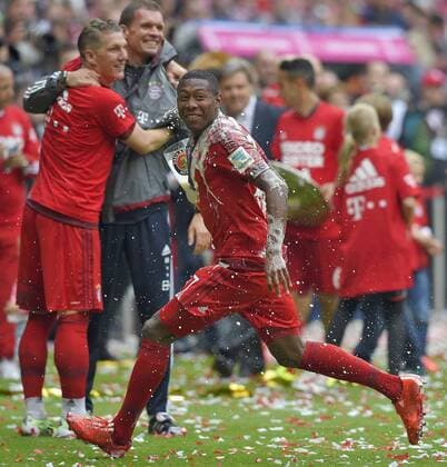 23.05.2015, Fussball 1.Bundesliga 2014 2015, 34.Spieltag, FC Bayern München - 1.FSV Mainz 05, in der Allianz-Arena München, 