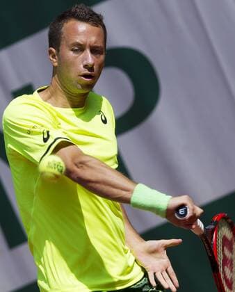TENNIS - ATP Tennis Herren French Open 2015 PARIS,FRANCE,24.MAY.15 - TENNIS - ATP World Tour, Grand Slam, Roland Garros, French Open. Image shows Philipp Kohlschreiber (GER). GEPAxpictures xMatthiasxHauer
