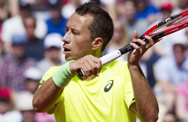 TENNIS - ATP Tennis Herren French Open 2015 PARIS,FRANCE,24.MAY.15 - TENNIS - ATP World Tour, Grand Slam, Roland Garros, French Open. Image shows Philipp Kohlschreiber (GER). GEPAxpictures xMatthiasxHauer