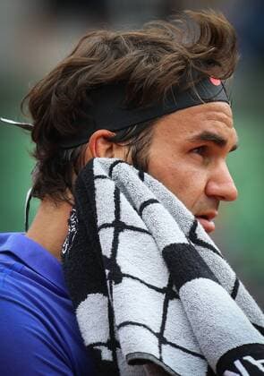 - PARIS, FRANCE: Swiss Roger Federer pictured during men s single first round at Roland Garros tennis tournament in Paris, France, Sunday 24 May 2015. The Roland Garros Grand Slam takes place from 24 May to 07 June 2015. VIRGINIExLEFOUR  x04629662x