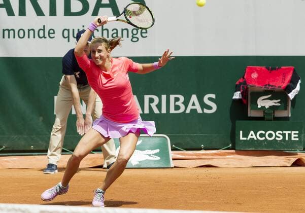 TENNIS - WTA Tennis Damen French Open 2015 PARIS,FRANCE,24.MAY.15 - TENNIS - WTA World Tour, Grand Slam, Roland Garros, French Open. Image shows Petra Martic (CRO). GEPAxpictures xMatthiasxHauer