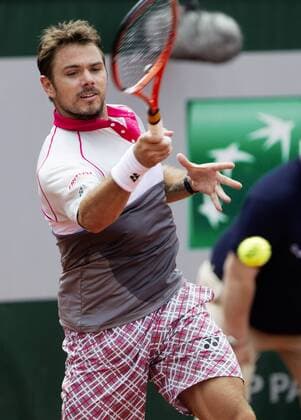 TENNIS - ATP Tennis Herren French Open 2015 PARIS,FRANCE,24.MAY.15 - TENNIS - ATP World Tour, Grand Slam, Roland Garros, French Open. Image shows Stanislas Wawrinka (SUI). GEPAxpictures xMatthiasxHauer
