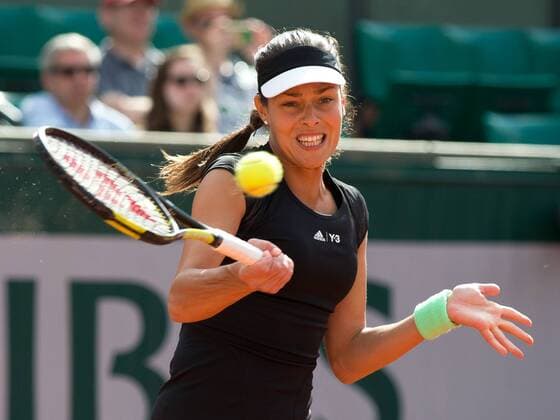 Aktuell Tennis, Grand Slam, French Open in Paris, Tag 1 Ana Ivanovic (SRB) Tennis - French Open 2015 - Grand Slam ITF ATP Tennis Herren WTA Tennis Damen - Roland Garros - Paris - - France - 24 May 2015. Juergen Hasenkopf