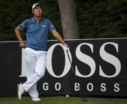 24.05.2015. Wentworth, England. BMW PGA Golf Herren Golf Championship. Final Round. Byeong Hun An KOR on the 18th tee during the final round of the 2015 BMW PGA Championship from The West Course Wentworth Golf Club. Byeong Hun An KOR won the BMW PGA with a score of 21 under par. xStephenxBartholomewx  ActionPlus11623868