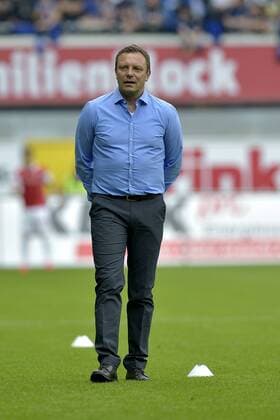 23-05-2015 pmk MX116174 Fussball Herren Bundesliga Saison 2014 2015 SC Paderborn Andre BREITENREITER -Trainer- Paderborn