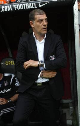Turkey super league derby match between Galatasaray and Besiktas at Turk Telkom Arena stadium in Istanbul on May 24, 2015. Final Score: Galatasaray 2 - Besiktas 0 Pictured: Coach Slaven Bilic of Besiktas. 