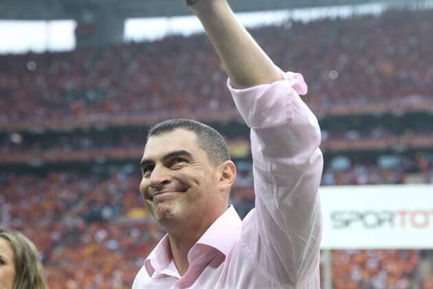 Turkey super league derby match between Galatasaray and Besiktas at Turk Telkom Arena stadium in Istanbul on May 24, 2015. Final Score: Galatasaray 2 - Besiktas 0 Pictured: Ex Galatasaray goalkeeper Faryd Mondragon 