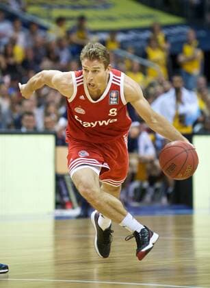 Basketball Berlin 24.05.2015 Beko-BBL 1. Bundesliga Saison 2014 2015 Playoff Halbfinale Spiel 1 Alba Berlin - FC Bayern München Heiko Schaffartzik (München, No.08)