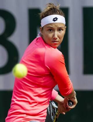 TENNIS - WTA Tennis Damen French Open 2015 PARIS,FRANCE,25.MAY.15 - TENNIS - WTA World Tour, Grand Slam, Roland Garros, French Open. Image shows Paula Kania (POL). GEPAxpictures xMatthiasxHauer