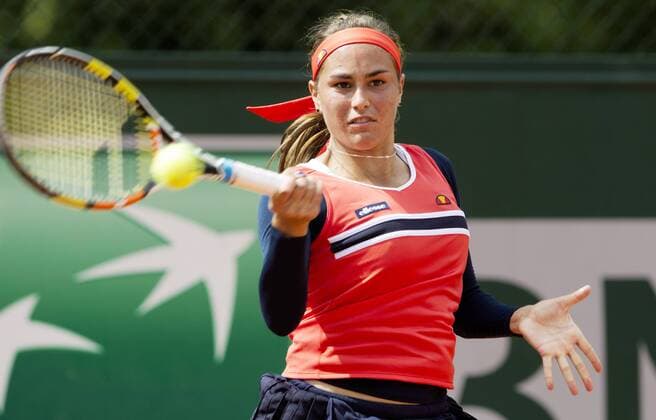 TENNIS - WTA Tennis Damen French Open 2015 PARIS,FRANCE,25.MAY.15 - TENNIS - WTA World Tour, Grand Slam, Roland Garros, French Open. Image shows Monica Puig (PUR). GEPAxpictures xMatthiasxHauer