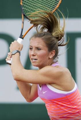 TENNIS - WTA Tennis Damen French Open 2015 PARIS,FRANCE,25.MAY.15 - TENNIS - WTA World Tour, Grand Slam, Roland Garros, French Open. Image shows Annika Beck (GER). GEPAxpictures xMatthiasxHauer