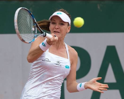 Agnieszka Radwanska (POL) Tennis - French Open 2015 - Grand Slam ITF ATP Tennis Herren WTA Tennis Damen - Roland Garros - Paris - - France - 25 May 2015. Juergen Hasenkopf