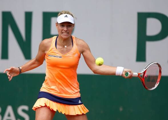 Angelique Kerber (GER) Tennis - French Open 2015 - Grand Slam ITF ATP Tennis Herren WTA Tennis Damen - Roland Garros - Paris - - France - 25 May 2015. Juergen Hasenkopf