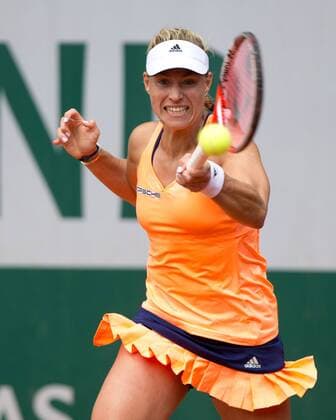 Angelique Kerber (GER) Tennis - French Open 2015 - Grand Slam ITF ATP Tennis Herren WTA Tennis Damen - Roland Garros - Paris - - France - 25 May 2015. Juergen Hasenkopf