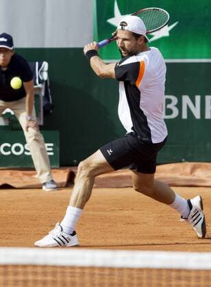 TENNIS - ATP Tennis Herren French Open 2015 PARIS,FRANCE,25.MAY.15 - TENNIS - ATP World Tour, Grand Slam, Roland Garros, French Open. Image shows Juergen Melzer (AUT). GEPAxpictures xMatthiasxHauer