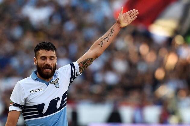 Aktuell Fußball, Italien, Serie A, Lazio Rom - AS Rom Antonio Candreva Lazio Roma 25-05-2015 Stadio Olimpico Football Calcio Serie A 2014 2015 Lazio - AS Roma. andreaxstaccioli