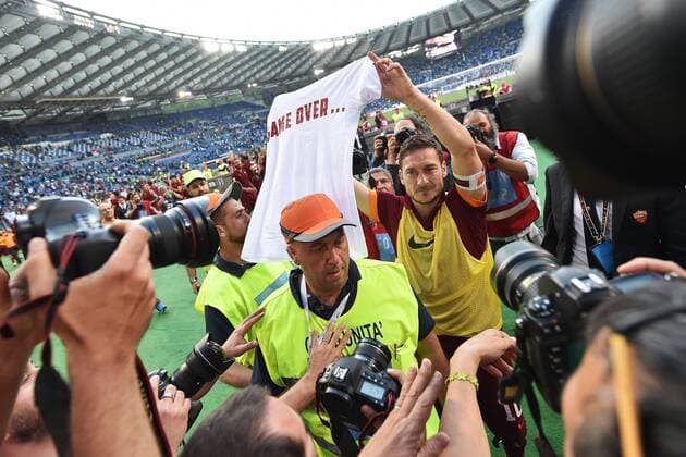Francesco Totti Roma Roma 25-05-2015 Stadio Olimpico Football Calcio Serie A 2014 2015 Lazio - AS Roma. andreaxstaccioli