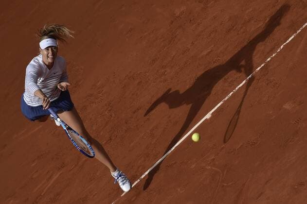 PARIS, 25.05.2015, Maria Sharapova (RUS) bei den Tennis French Open 2015 in Paris