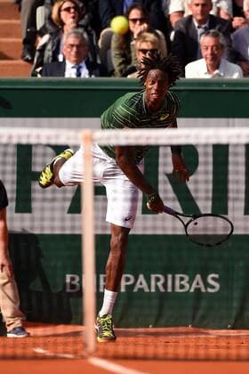 Gael Monfils (FRA) TENNIS : Roland Garros 2015 - Internationaux de France - 25 05 2015 TennisMagazine Panoramic 