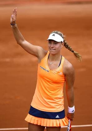 Foto : Angelique Kerber ( GER ) Tennis French Open in Paris Mo. 25.05.2015