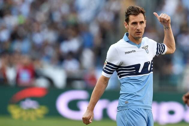 Miroslav Klose Lazio Roma 25-05-2015 Stadio Olimpico Football Calcio Serie A 2014 2015 Lazio - AS Roma. andreaxstaccioli