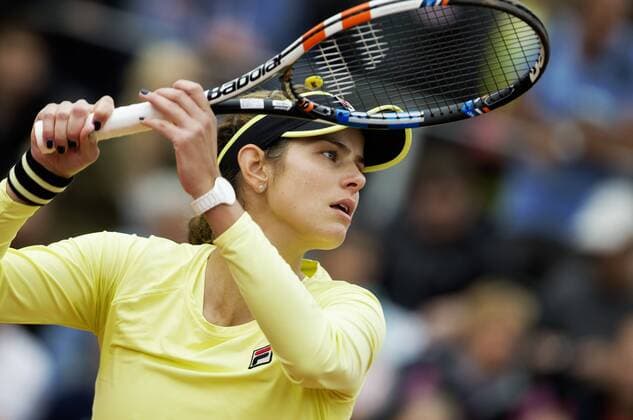 TENNIS - WTA Tennis Damen French Open 2015 PARIS,FRANCE,26.MAY.15 - TENNIS - WTA World Tour, Grand Slam, Roland Garros, French Open. Image shows Julia Goerges (GER). GEPAxpictures xMatthiasxHauer