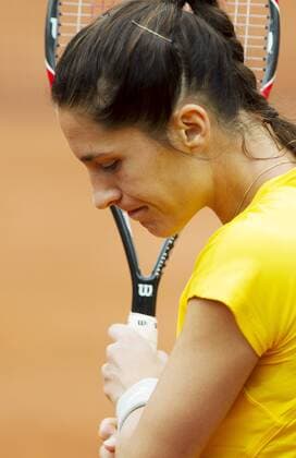 TENNIS - WTA Tennis Damen French Open 2015 PARIS,FRANCE,26.MAY.15 - TENNIS - WTA World Tour, Grand Slam, Roland Garros, French Open. Image shows Andrea Petkovic (GER). GEPAxpictures xMatthiasxHauer