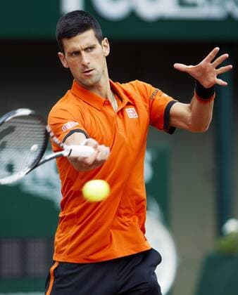 TENNIS - ATP Tennis Herren French Open 2015 PARIS,FRANCE,26.MAY.15 - TENNIS - ATP World Tour, Grand Slam, Roland Garros, French Open. Image shows Novak Djokovic (SRB). GEPAxpictures xMatthiasxHauer