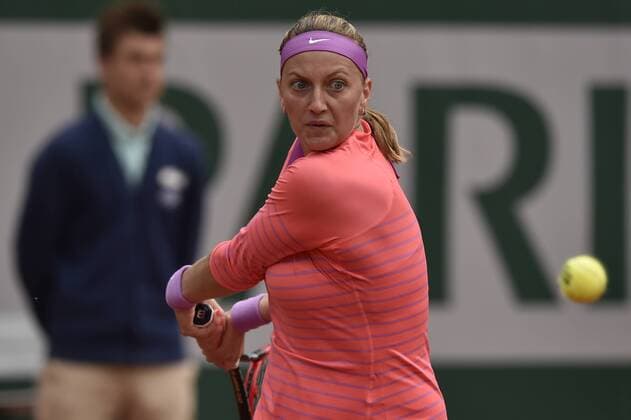 PARIS, 26.05.2015, Petra Kvitova (CZE) bei den Tennis French Open 2015 in Paris