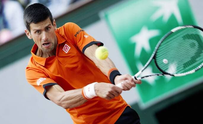 TENNIS - ATP Tennis Herren French Open 2015 PARIS,FRANCE,26.MAY.15 - TENNIS - ATP World Tour, Grand Slam, Roland Garros, French Open. Image shows Novak Djokovic (SRB). GEPAxpictures xMatthiasxHauer
