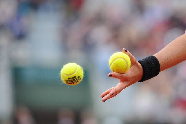 Kristina Mladenovic (Fra) TENNIS : Tournoi de Roland Garros 2015 - 26 05 2015 TennisMagazine Panoramic 