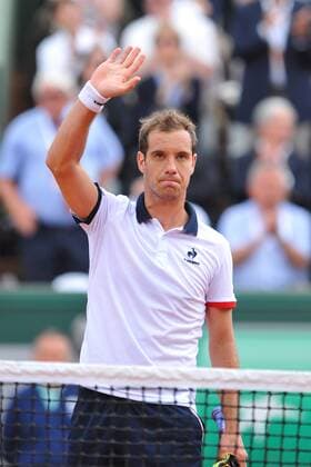 Richard Gasquet (Fra) TENNIS : Tournoi de Roland Garros 2015 - 26 05 2015 TennisMagazine Panoramic 
