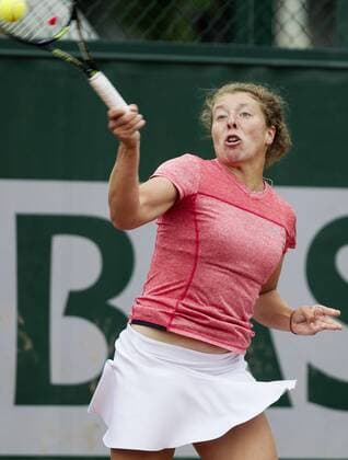 TENNIS - WTA Tennis Damen French Open 2015 PARIS,FRANCE,26.MAY.15 - TENNIS - WTA World Tour, Grand Slam, Roland Garros, French Open. Image shows Anna-Lena Friedsam (GER). GEPAxpictures xMatthiasxHauer