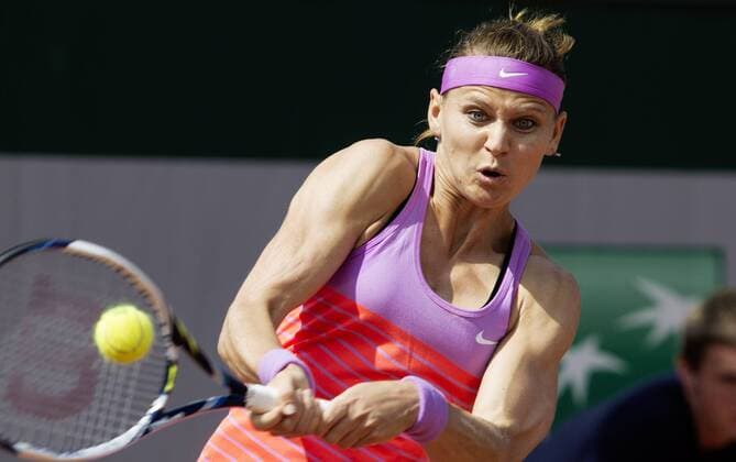 TENNIS - WTA Tennis Damen French Open 2015 PARIS,FRANCE,27.MAY.15 - TENNIS - WTA Tour, Grand Slam, Roland Garros, French Open. Image shows Lucie Safarova (CZE). GEPAxpictures xMatthiasxHauer