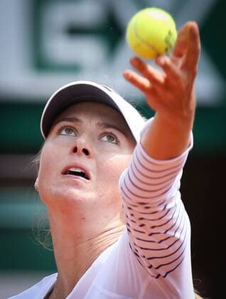 - PARIS, FRANCE: Russian Maria Sharapova pictured in action during a tennis match between Russian Maria Sharapova and Russian Vitalia Diatchenko in round 2 of the women s singles at the Roland Garros tennis tournament, in Paris, France, Wednesday 27 May 2015. Roland Garros Grand Slam takes place from 24 May to 07 June 2015. VIRGINIExLEFOUR  x04631394x