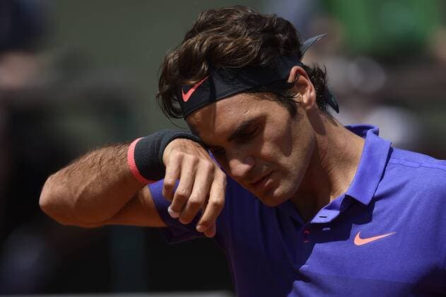 PARIS, 27.05.2015, Roger Federer (SUI) bei den Tennis French Open 2015 in Paris