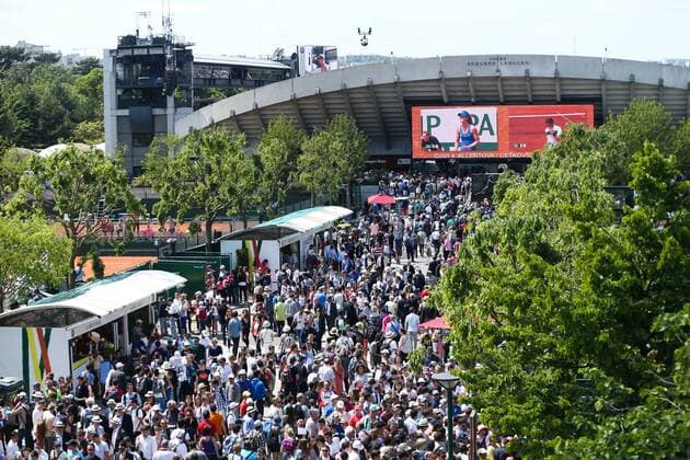 - PARIS, FRANCE: Illustration taken at the Roland Garros tennis tournament, in Paris, France, Wednesday 27 May 2015. Roland Garros Grand Slam takes place from 24 May to 07 June 2015. VIRGINIExLEFOUR  x04631643x