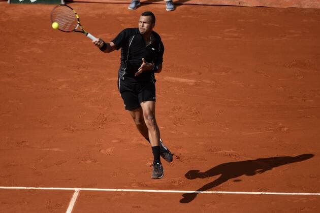 Jo-Wiilfried Tsonga (Fra) TENNIS : French Open - Roland Garros 2015 - Paris 27 05 2015 PhotoNews Panoramic 