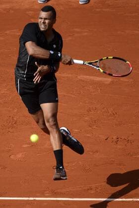 Jo-Wiilfried Tsonga (Fra) TENNIS : French Open - Roland Garros 2015 - Paris 27 05 2015 PhotoNews Panoramic 
