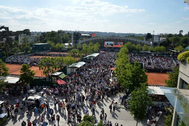 Tennisanlage Roland Garros TENNIS : Roland Garros 2015 - French Open - 27 05 2015 AnthonyBIBARDFEP 