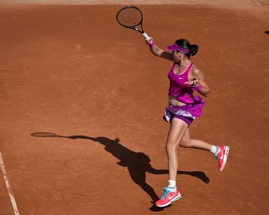 Ajla Tomljanovic (AUS) Tennis - French Open 2015 - Grand Slam ITF ATP Tennis Herren WTA Tennis Damen - Roland Garros - Paris - - France - 27 May 2015. Juergen Hasenkopf